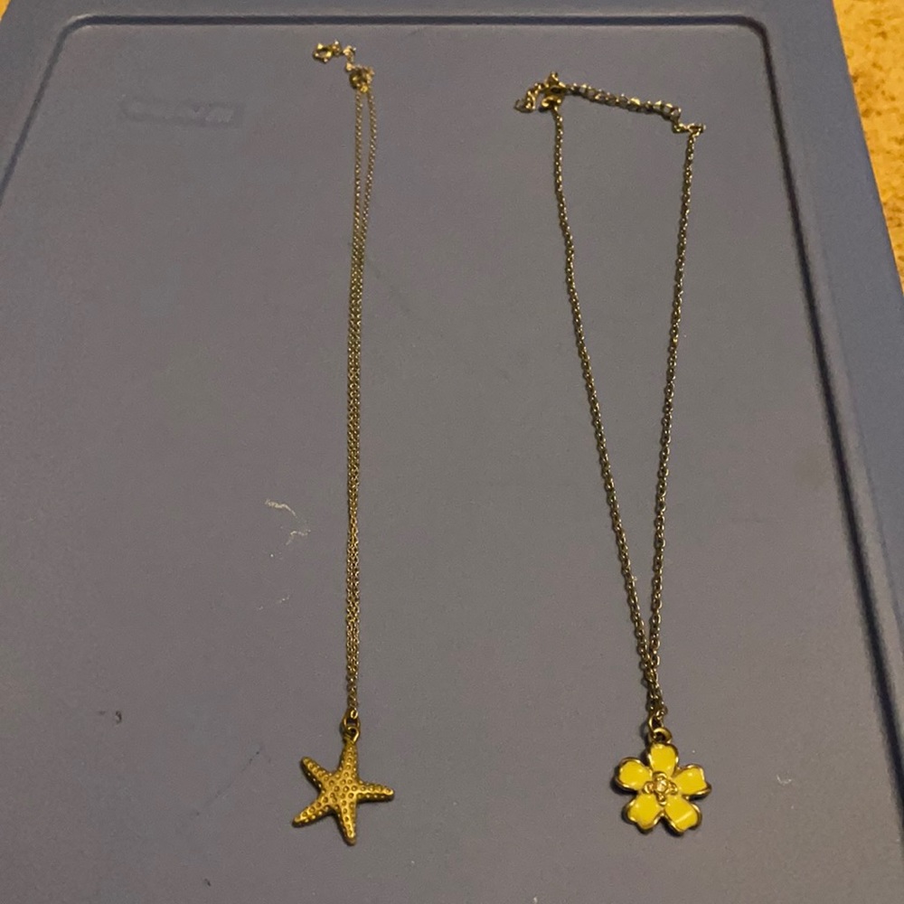 Flower or Starfish - why not both? Necklace Bundle